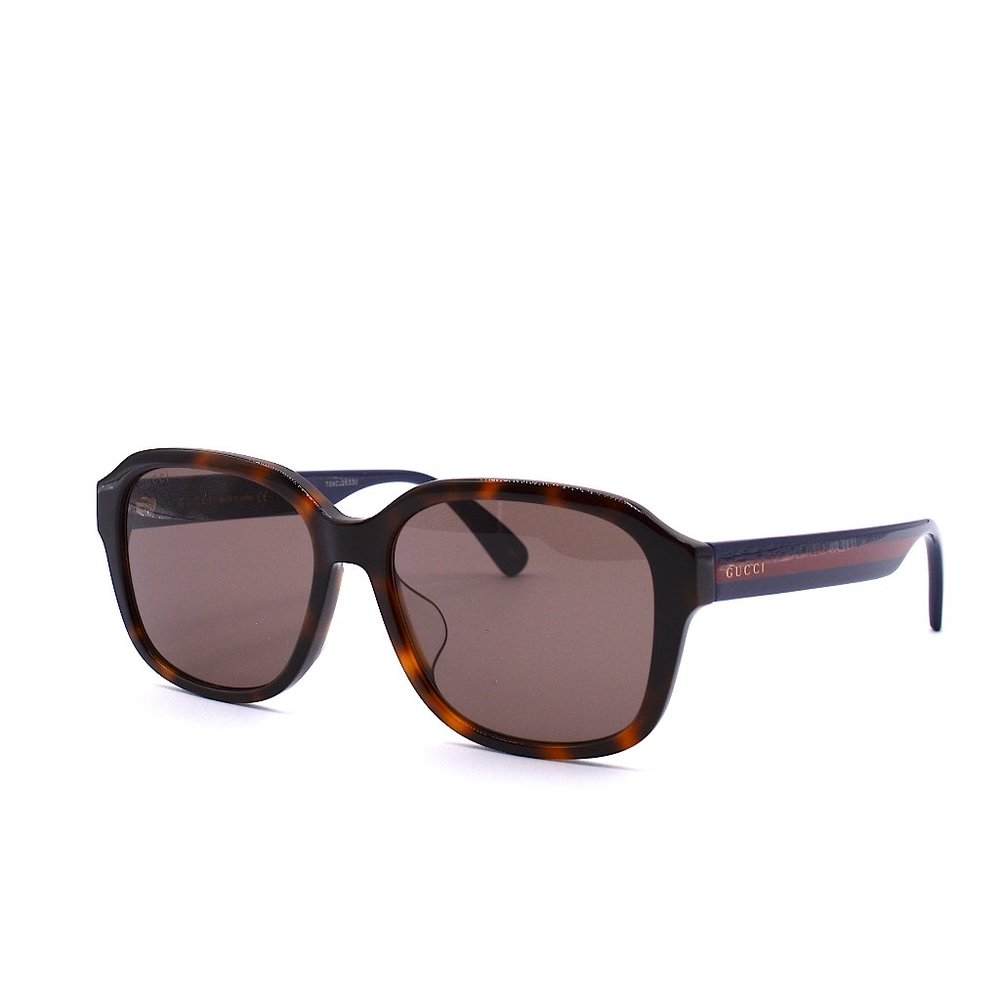 NEW GUCCI GG0929SA 002 HAVANA BLUE BROWN AUTHENTIC SUNGLASSES - Picture 2 of 12